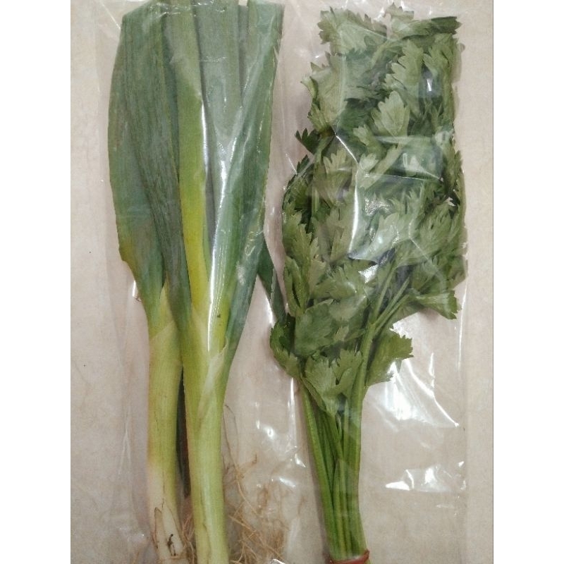 

Daun Bawang & Daun Sop