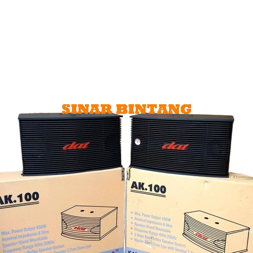 SPEAKER PASIF DAT AK100 SEPASANG ORIGINAL DAT AK 100 10 INCH