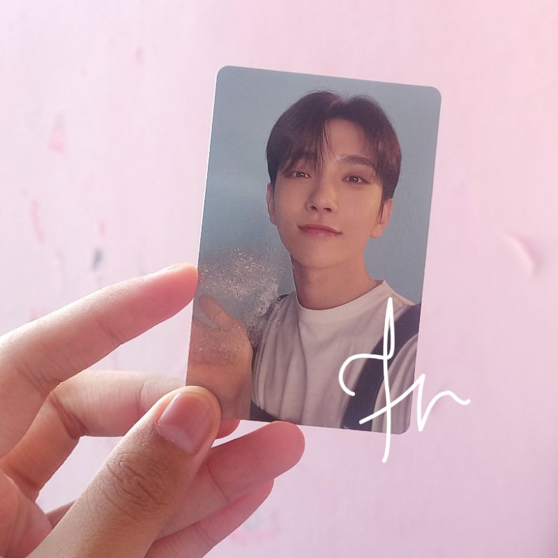 Photocard Seventeen Joshua II Shua Dream Bubble