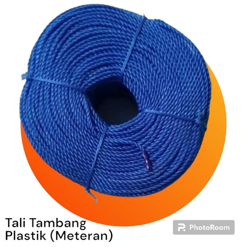 

Tali 7mm / Tali Tambang 7mm / Tali Tampar 7mm / Tali Tambang plastik 7mm (Meteran)