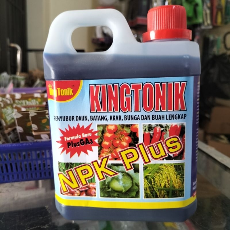 KING TONIK NPK plus penyubur daun batang akar bunga dan buah lengkap