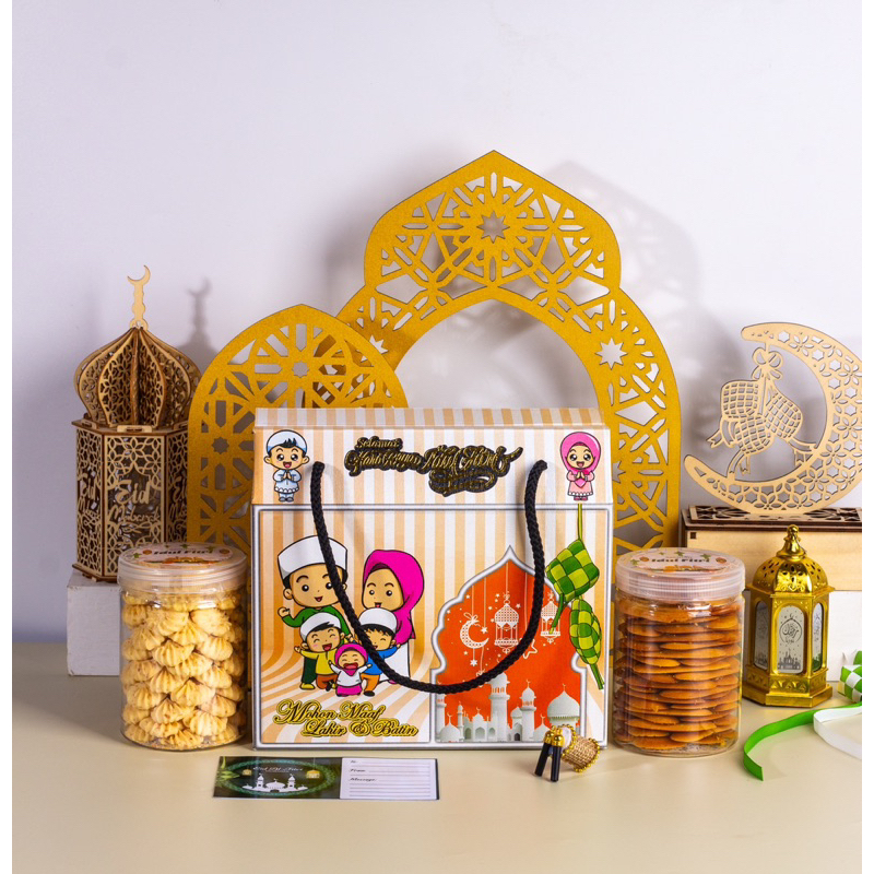 

Hampers kue lebaran idul fitri/paket kue lebaran/parcel kue lebaran idul fitri