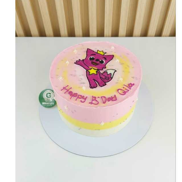 

CAKE FULL BUTTERCREAM UK 15CM / KUE ULANG TAHUN CUSTOME