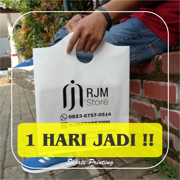 

Sablon Plastik Murah 35x45cm, FREE DESAIN - SEJATIPRINTING - PE Gunung