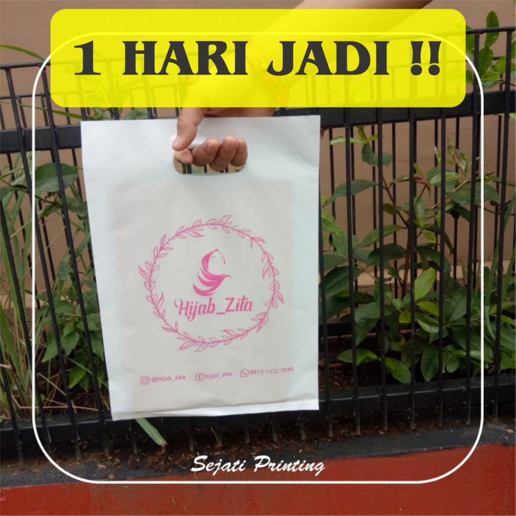 

Sablon Plastik Murah 25x35cm, FREE DESAIN - SEJATIPRINTING - HD PLONG