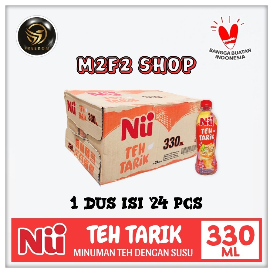 

NU Milk Tea | Teh Tarik Rasa Susu Botol Pet - 330 ml (Kemasan Karton)