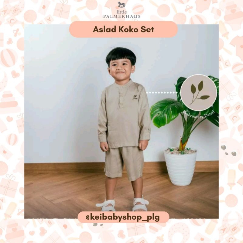 Little Palmerhaus Aslad Koko Set - Baju Koko Anak