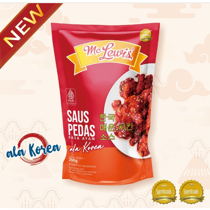 

McLewis Saus Pedas Rasa Ayam Ala Korea 250gr Mc Lewis