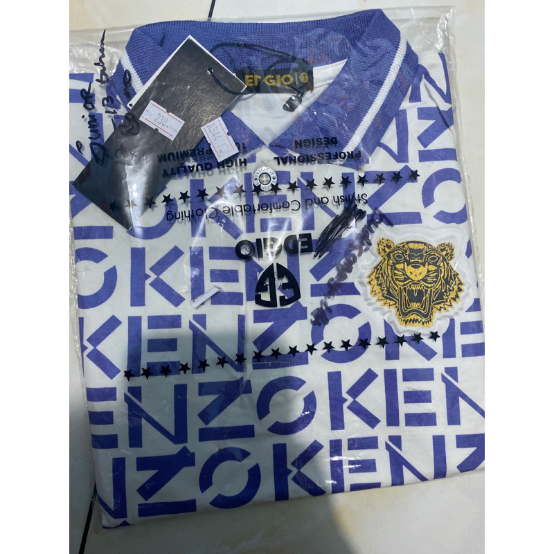 Baju kaos kerah kenzo