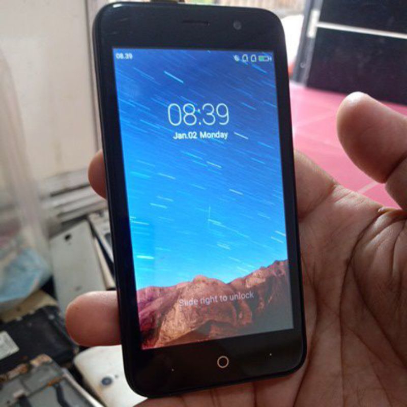LCD fullset + frame untuk Evercoss S45 Original Copotan 100% normal garansi
