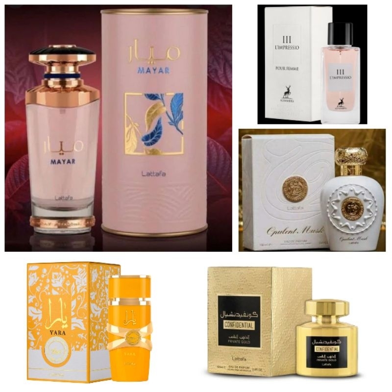 Parfum lattafa dubai parfum arab parfum dubai parfum asli Lattafa Yara Tous Parfume dubai Alhambra P