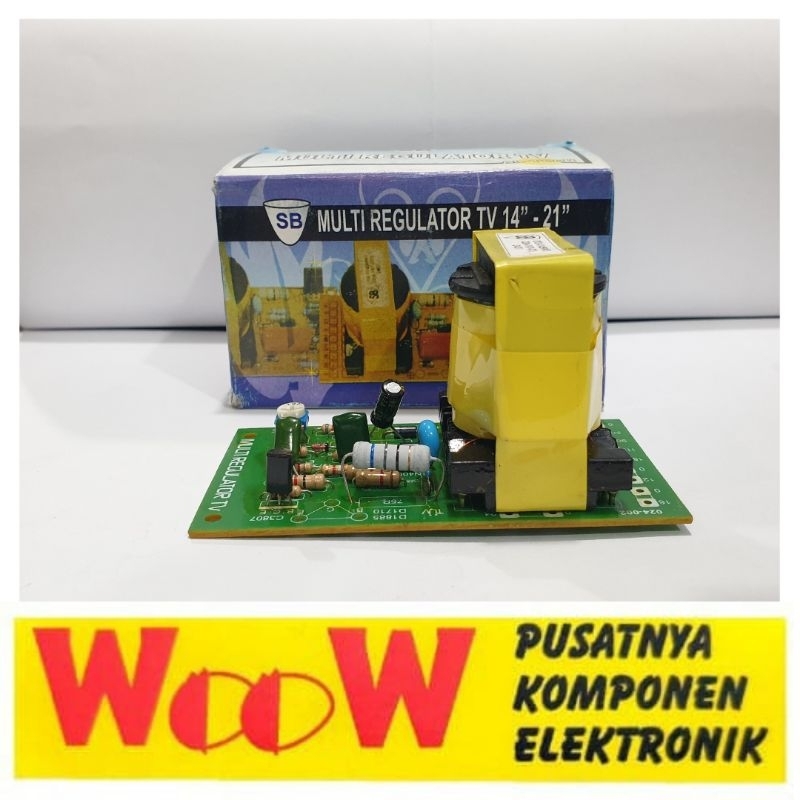 Kit Regulator Power Supply TV Tabung 14-21 Inci ALTECH SB
