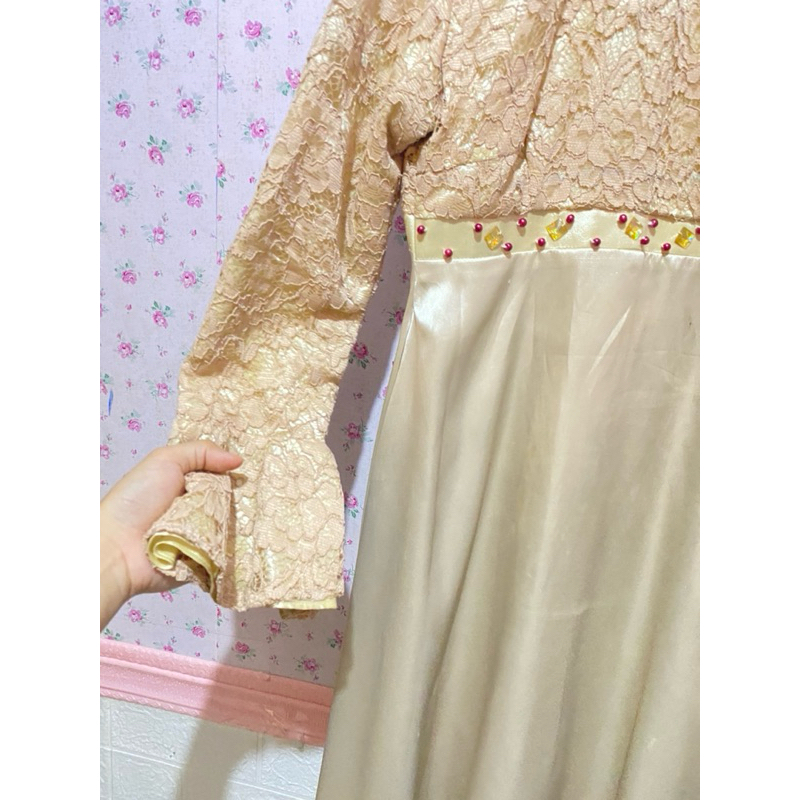 preloved dress kondangan / bridesmaid size s