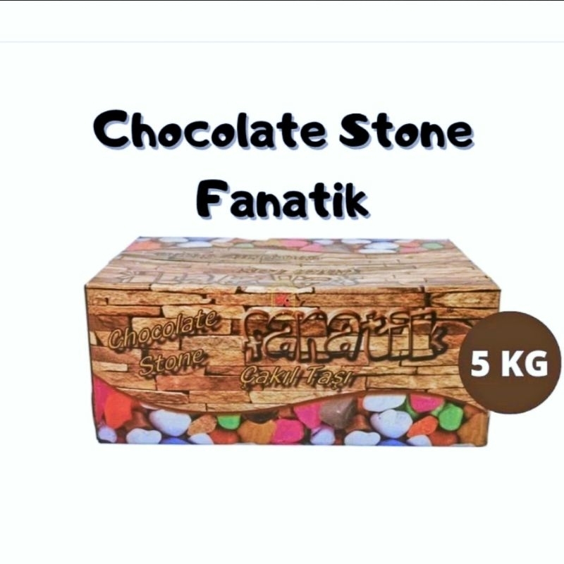 

Coklat krikil 5 kg Fanatik Cocolatos stone