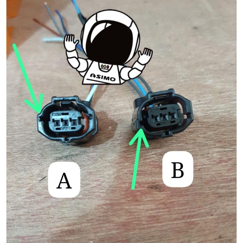 soket steker pin 3 k6 original Universal proton wuling T0Y0TA H0NDA nissan hyundai KIA SUZUKl D4TSUN