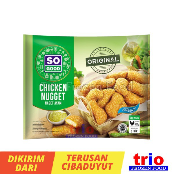 

So good Chicken Nugget Original 400gr