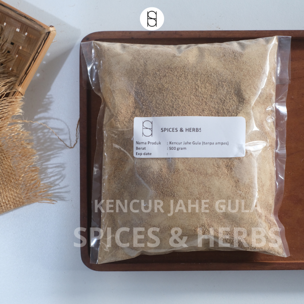 

KENCUR JAHE PLUS GULA SERBUK INSTAN /PREMIUM/ TANPA AMPAS / 500GRAM