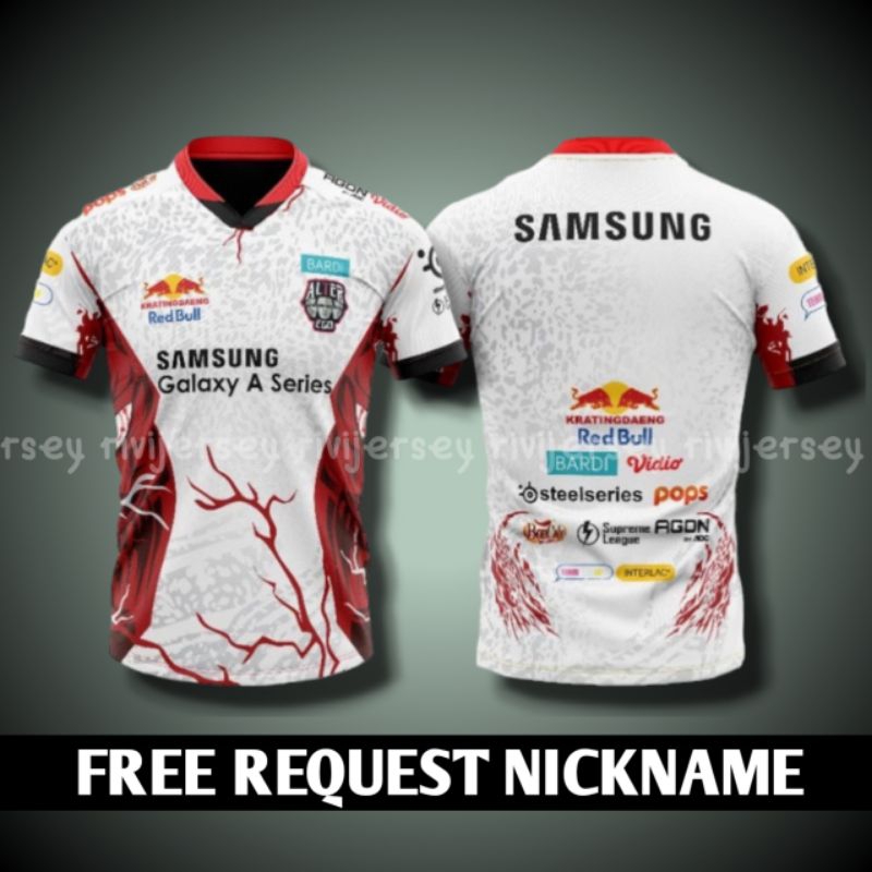 Jersey ALTER EGO season 10 2022 Free Custom Nama