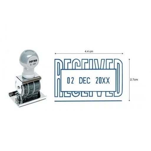 

Stempel tanggal RECEIVED / date stamp Joyko ( PCS )
