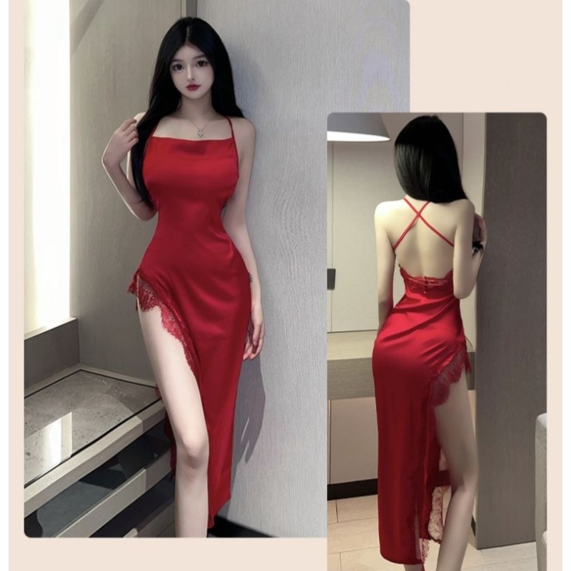 DRESS SEXY KOREAN GAUN CLUBBING NIGHTDRESS CANTIK SEXY G338
