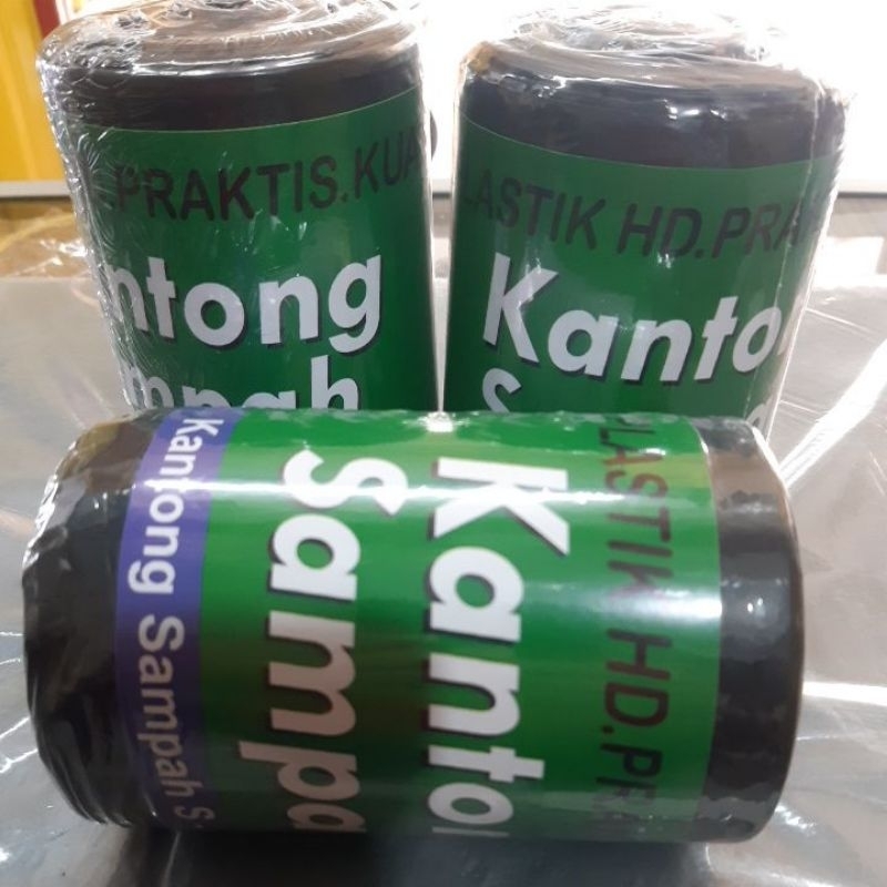 KANTUNG PLASTIK SAMPAH UKURAN 45X50X30lbr