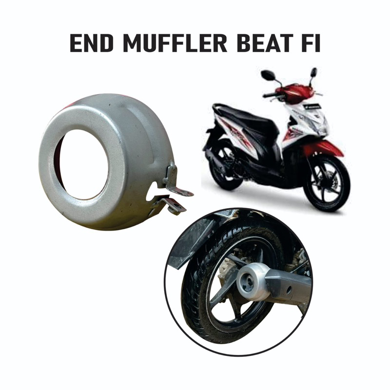 End Muffler Corong Knalpot Tsukigi Beat Fi New Esp Beat Street Beat Old Vario 125/150 PCX Knalpot Co