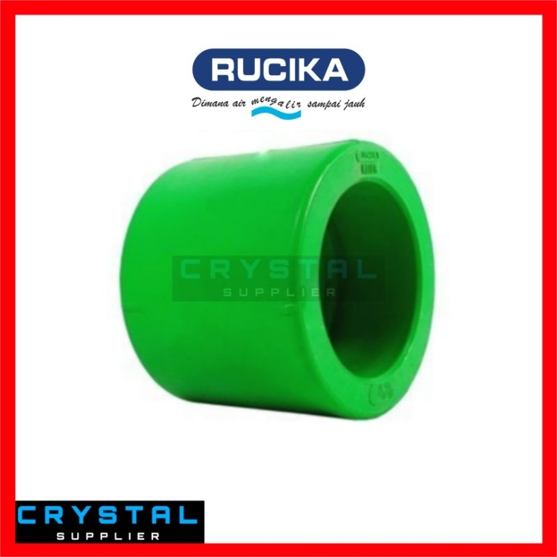 SOK PPR RUCIKA 2" inch GREEN / COUPLER Soket Sock Wavin Tigris 63 mm