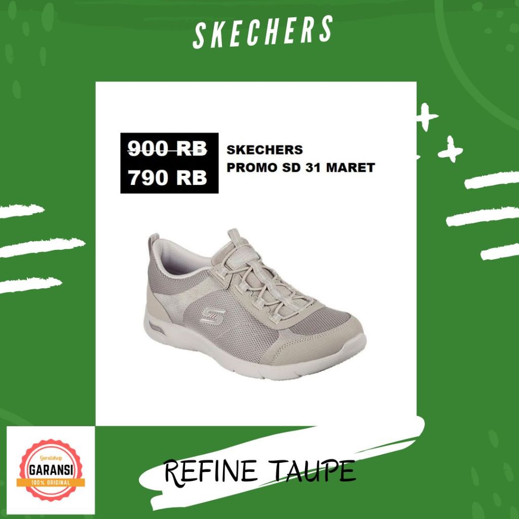 Sepatu skechers Wanita original REFINE SALE
