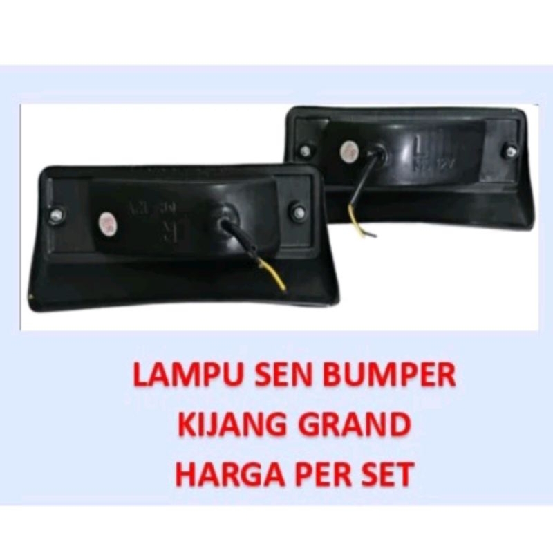 Lampu bemper LED kijang grand kristal LED