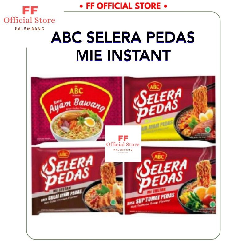 Mie ABC Selera Pedas Mie Instan 70 g