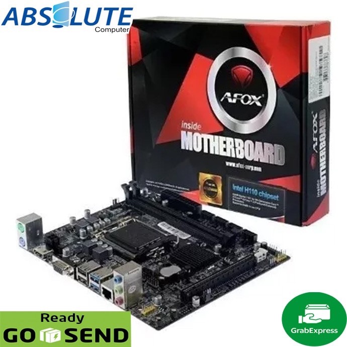 Afox H110M Intel LGA 1151 DDR4 Motherboard H110 H 110 M Original 100%