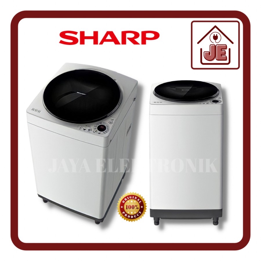 Mesin Cuci Sharp 1 Tabung 9kg Top Loading ESM-909 TGG / 909 / 909T