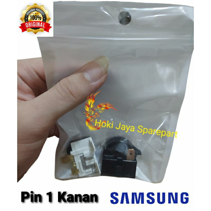 Relay Ptc Overload Original kulkas Samsung 1 pintu / rilay kulkas Samsung 1 pintu