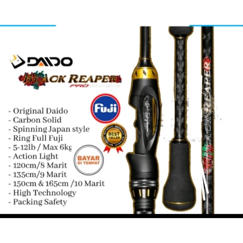 Joran Kolam Daido Black Reaper Fuji
