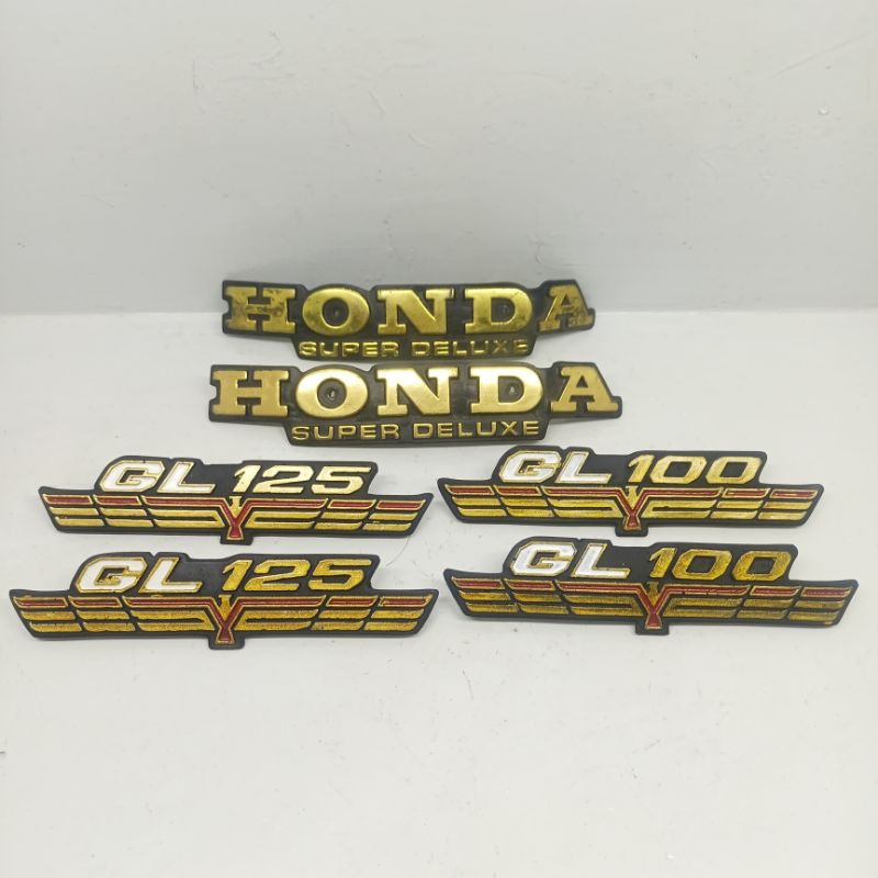 emblem gl100 gl125 emblem box aki gl100 gl125 logo cover aki gl100 gl125 emblem set gl100 gl125