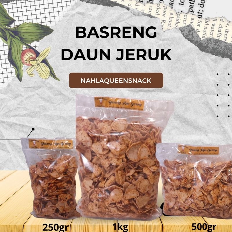 

Basreng Bandung daun jeruk 250gram