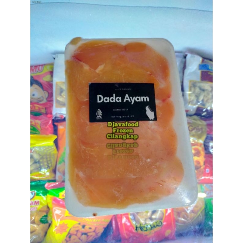 

slice dada ayam 500gram