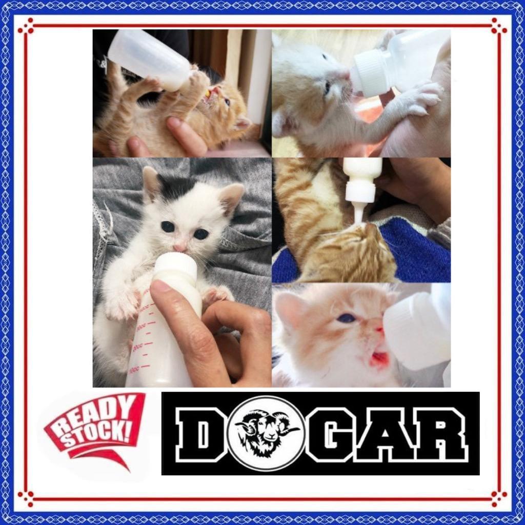 Botol Dot Susu Anak Kucing Anjing Dewasa Pet Feeding Bottle Cat Dog Kitten Adult (FREE NIPLE CADANGA