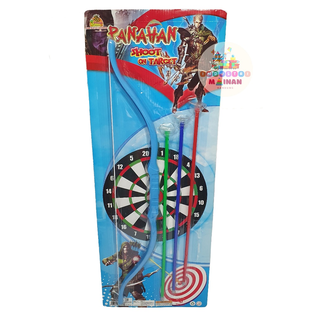 Mainan Panah Panahan Besar / Mainan Memanah Busur Anak Panah Dart Archery (BISA COD)