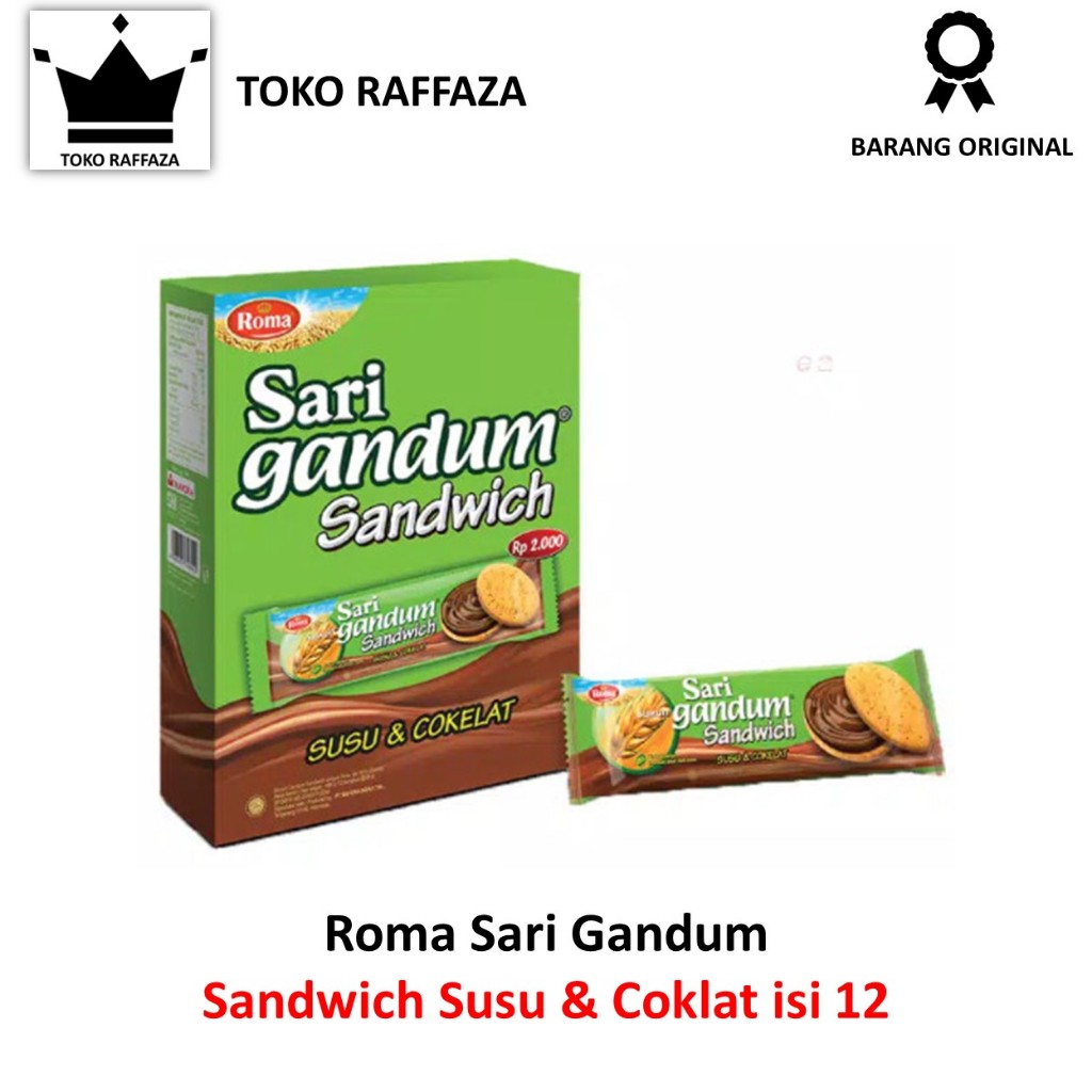 

Roma Sari Gandum Cokelat