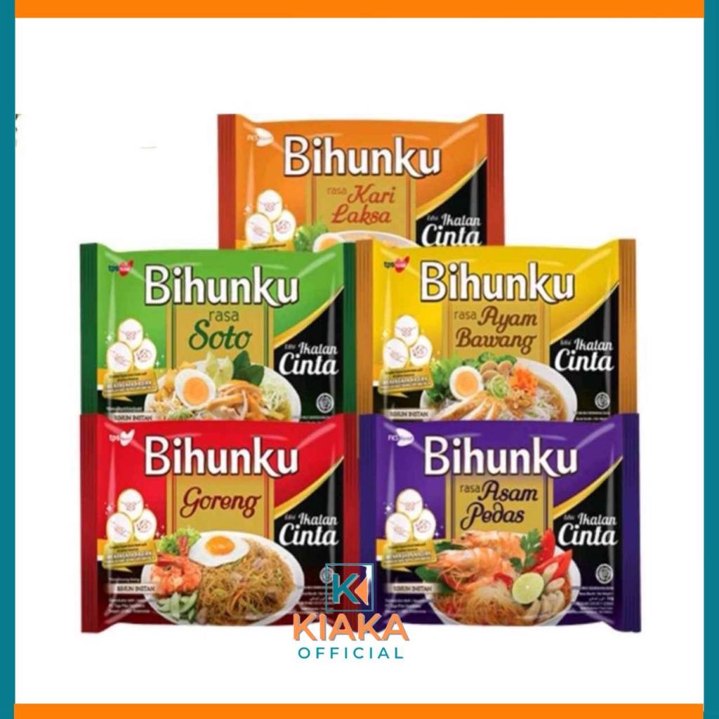 

1 Pcs BIHUNKU ALL VARIAN 55gr AYAM BAWANG KARI LAKSA SOTO GORENG ASAM PEDAS