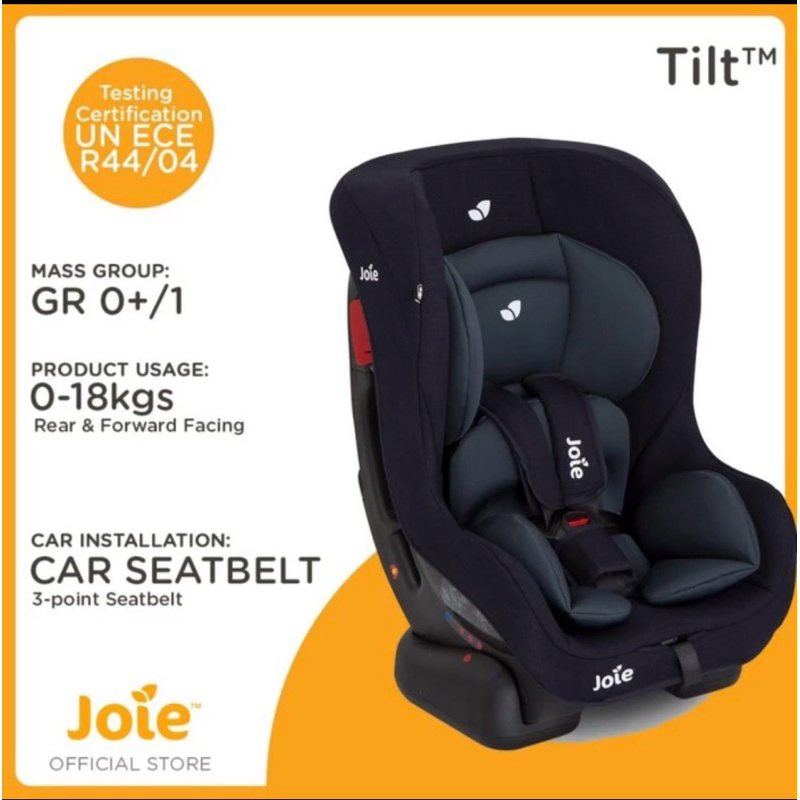 preloved carseat Joie Meet Tilt