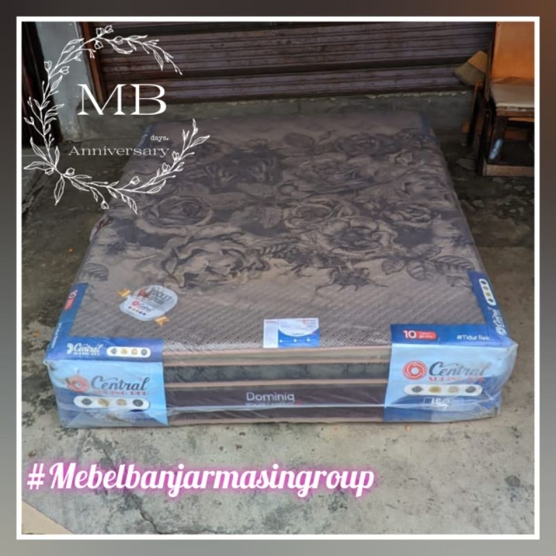 Kasur spring bed central deluk plus/Dominiq/Imperium