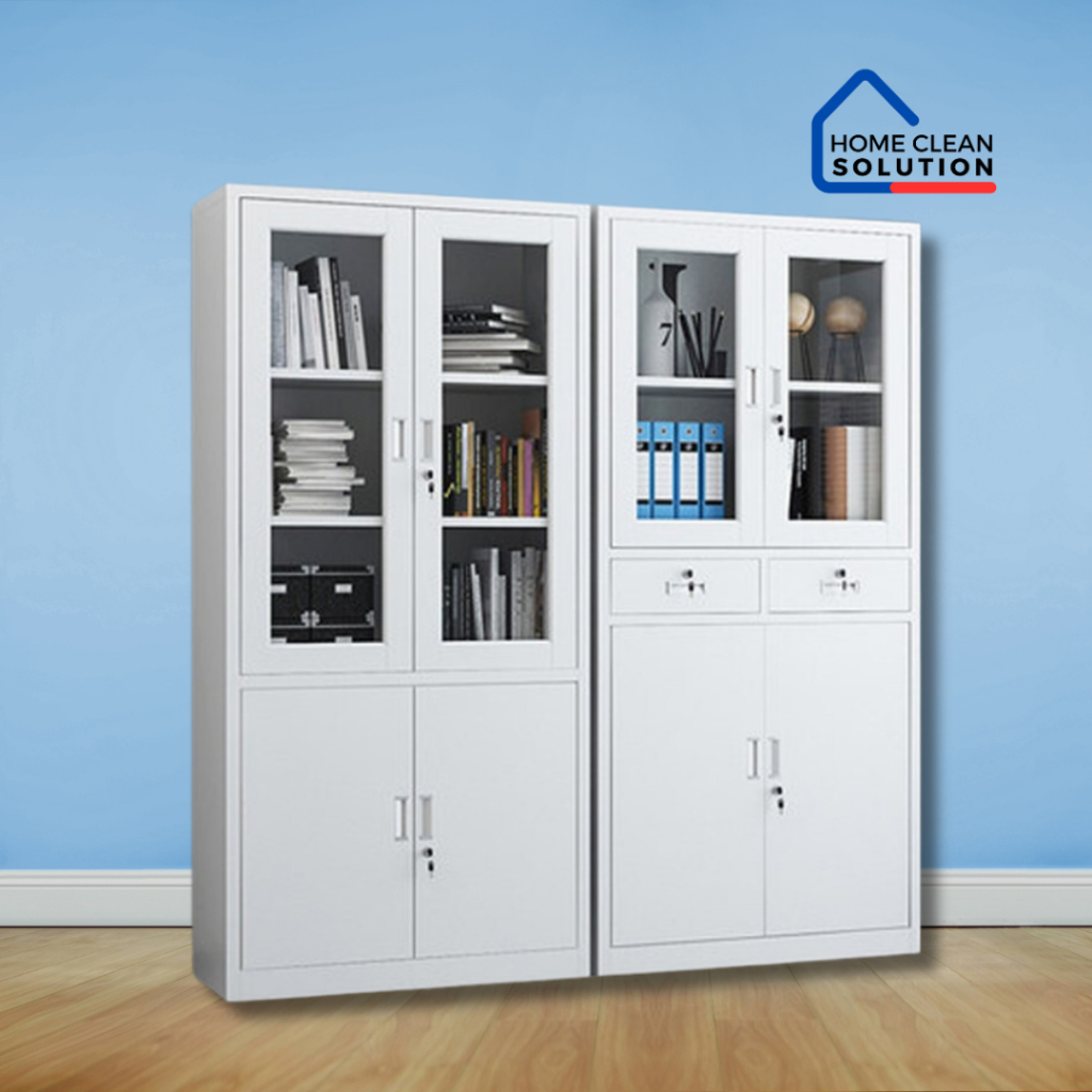 Lemari Arsip Baja Tebal Lemari Kantor Penyimpanan Lemari Besi Laci Kantor