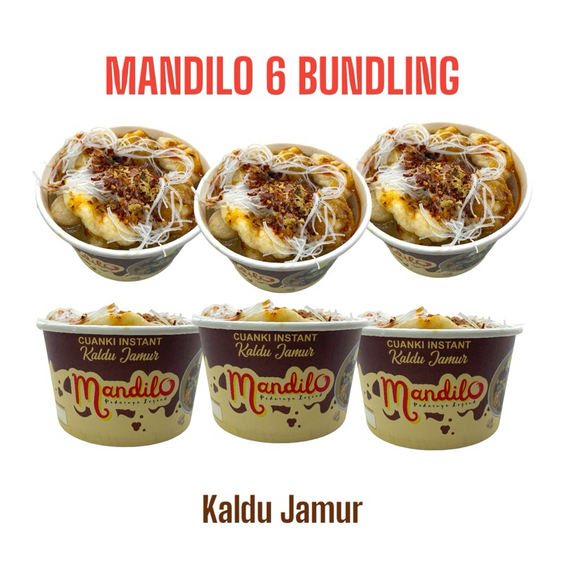 

Mandilo Bundling 6 Pcs - Cuanki Instant | Kaldu Jamur | Cuankie Siap Saji