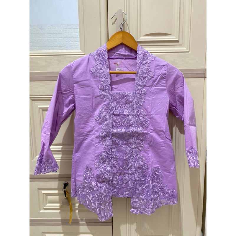 KEBAYA ENCIM LENGAN PANJANG BORDIR KOMBINASI WARNA KATUN STRETCH KATUN KEBAYA WISUDA KEBAYA KATUN KE