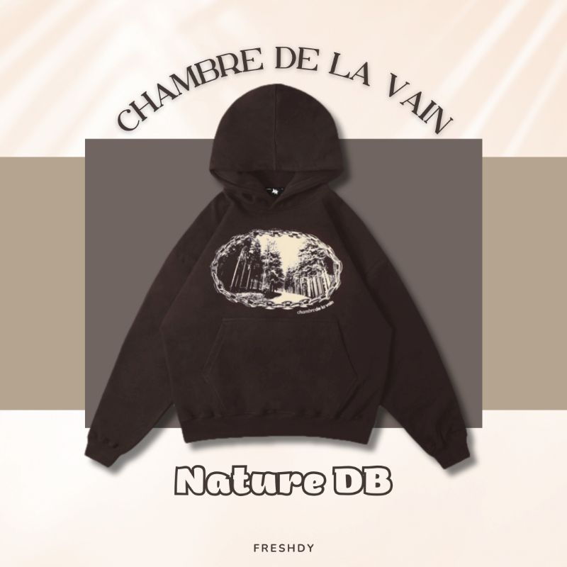 Oversized Hoodie Chambredelavain - Nature DB