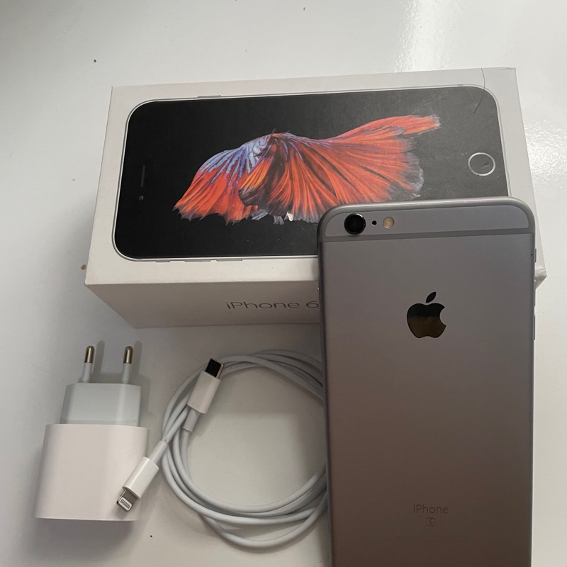 iphone 6s Plus 128gb Grey Fullset Second Mulus Normal