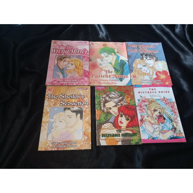 komik manga oneshot harlequin seken