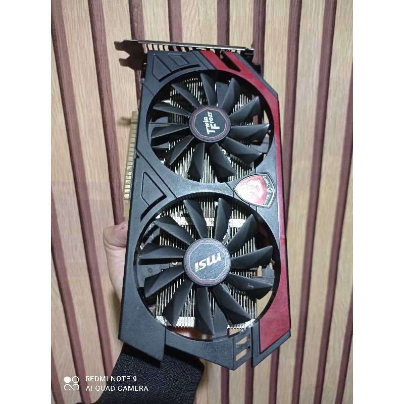 VGA GTX 750 msi twin frozr non Pin